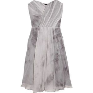 Walter Tie-Dye Silk Strapless Dress